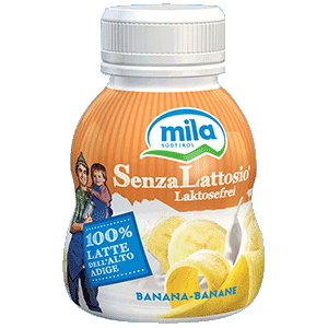 Yogurt da bere banana senza lattosio Mila